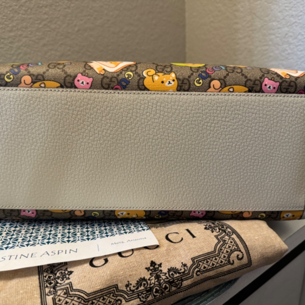Gucci x Pikarar/Angela Nguyen Animal Print small tote - Picture 7 of 15